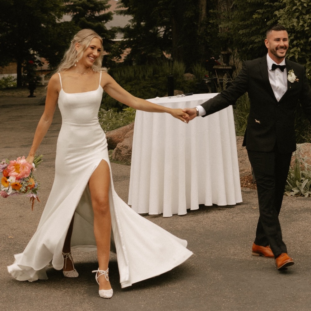 Jenny Yoo- Emery with Slit Wedding Dress